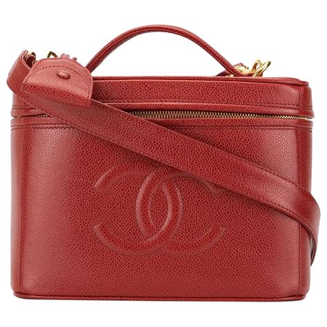 chanel vanity train case|Chanel crossbody vanity bag.